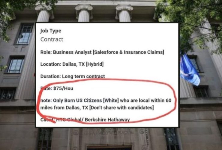 Virginia Tech Firm Fined for Discriminatory 'Whites Only' Job Ad, DOJ Reports