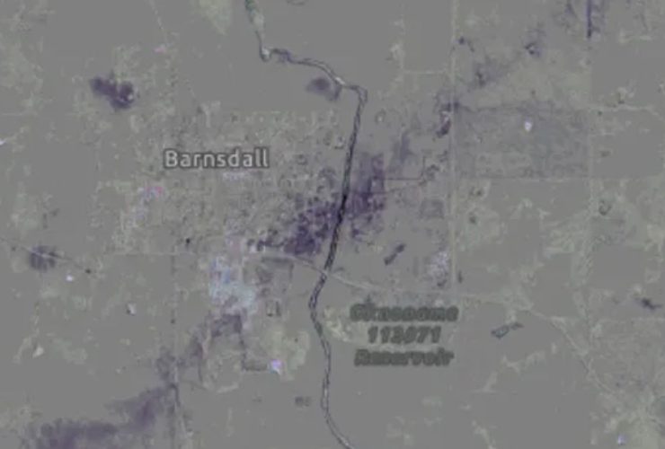 Witnessing Devastation Oklahoma EF-4 Tornado Scar Seen from Space