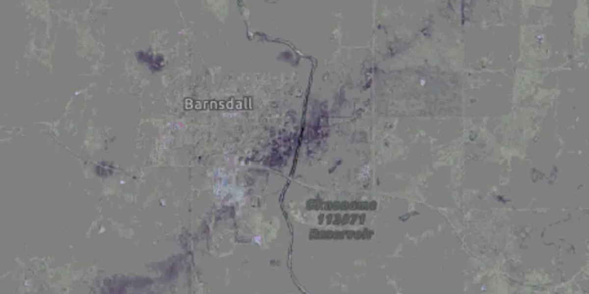 Witnessing Devastation Oklahoma EF-4 Tornado Scar Seen from Space