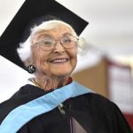 105-Year-Old Earns Master's Degree from Stanford, Walks at Graduation