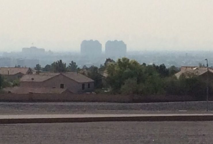 Air Quality Warning Issued for Las Vegas Valley Due to Wildfire Smoke