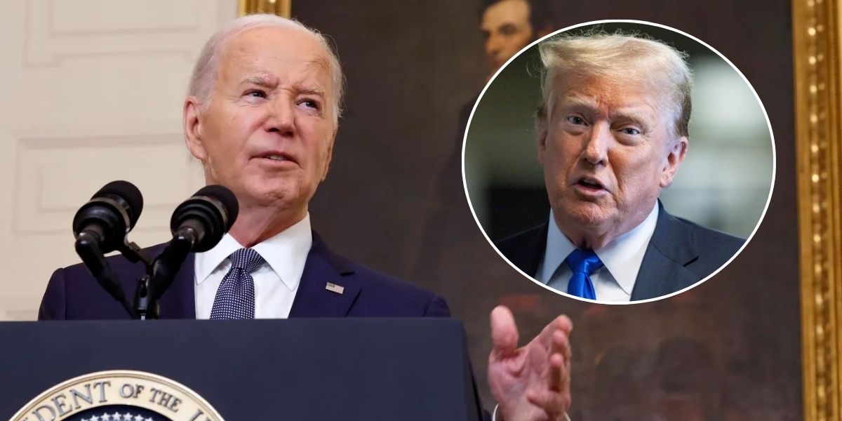 Biden Criticizes Trump Over 'Rigged' Verdict Allegations in Hush Money Case