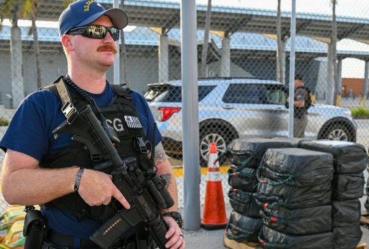 Cocaine Worth $63M Seized After Coast Guard Shootout and Sinking Vessel