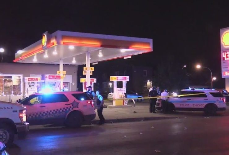 Five Shot, Including 15-Year-Old, at West Side Gas Station Gathering