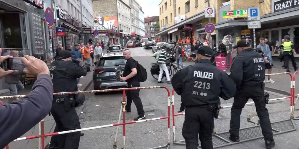 Hamburg Police Confront Man with Pick Hammer Before Euro 2024 Match, Resulting in Shooting