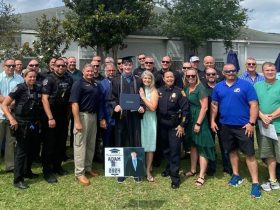 K-9 Unit Honors Son of Fallen Tampa Officer at High School Graduation