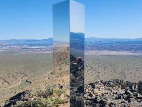 Mysterious Monolith Removed by Authorities North of Las Vegas