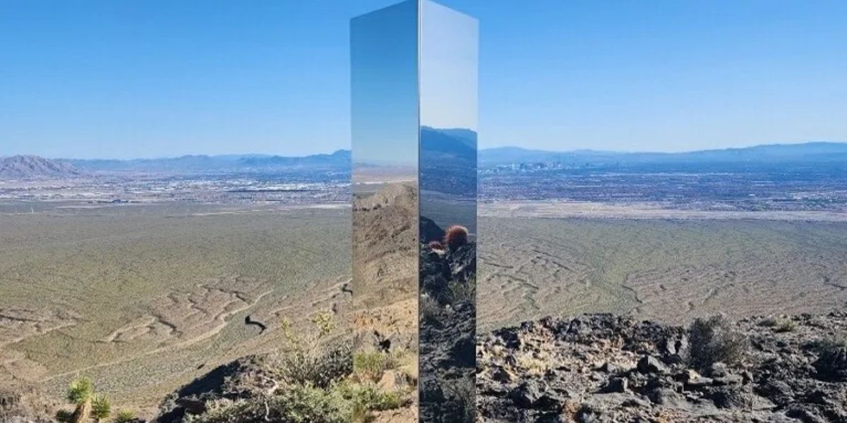 Mysterious Monolith Removed by Authorities North of Las Vegas