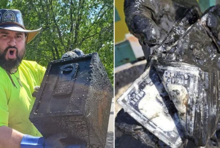 NYC Couple Discovers Nearly $100K Safe While Magnet Fishing in Queens Pond