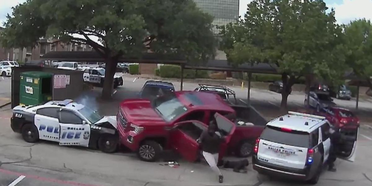 Armed Suspect in Stolen Car Shot by Dallas Police After Two Vehicles Collide