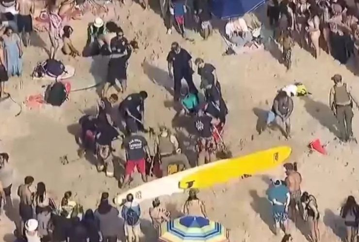Beach Day Turned Rescue Mission 16-Year-Old Saved from Sand Pit Disaster