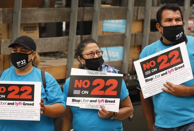California Supreme Court Upholds Prop. 22 App-Based Drivers Stay as Contractors