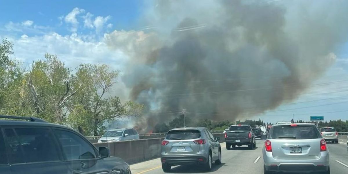Grass Fire Near Sacramento's Cal Expo Clears, Business 80 Traffic Flows Again