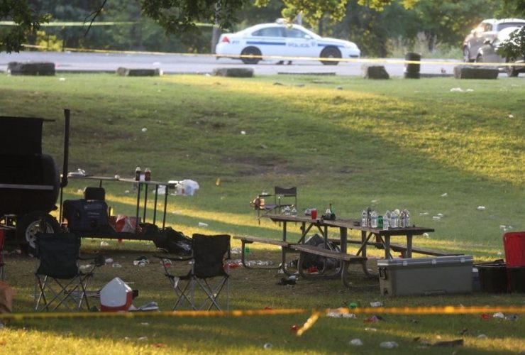 Park BBQ Shooting Leaves Two Women Dead and Five Injured; Police Hunt for Suspects
