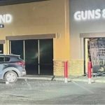 Stolen Car Crashes into Orangevale Gun Store, 25 Firearms Stolen