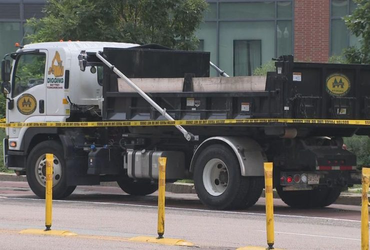 Truck Hits Boston Police Officer, Leaving Them in Critical Condition