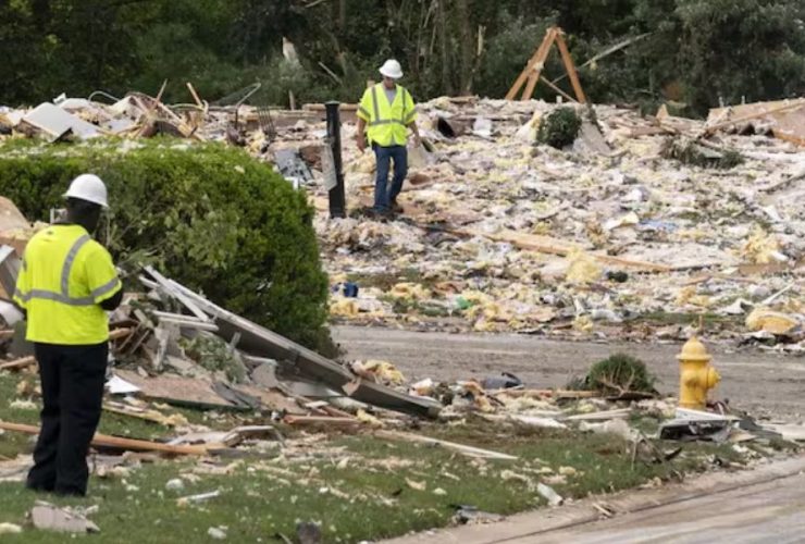Bel Air Home Explosion Two Dead in Devastating Incident