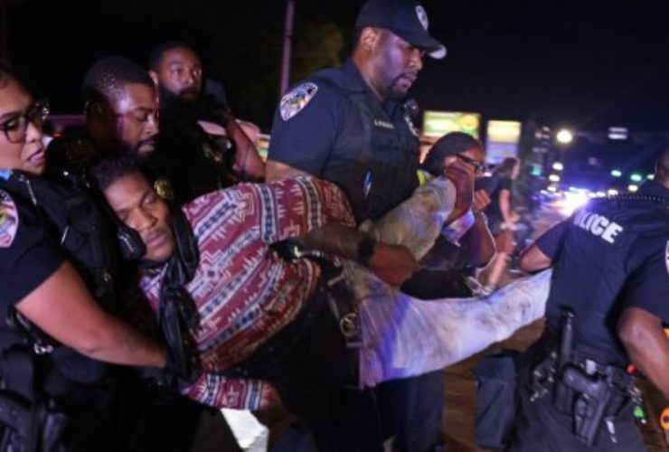 Ferguson Protest Turns Tragic Officer Critically Injured on Michael Brown's 10th Anniversary