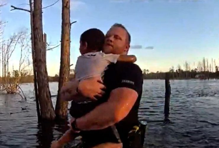 Florida Deputy's Brave Pond Rescue Autistic Boy, 5, Reunited with Family