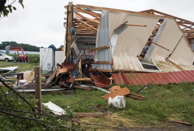 Tornado Hits Near Marshallton, Delaware National Weather Service Reports