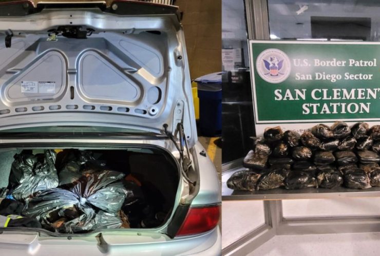 Border Patrol Stops 105-Pound Fentanyl Pill Smuggling Operation in California