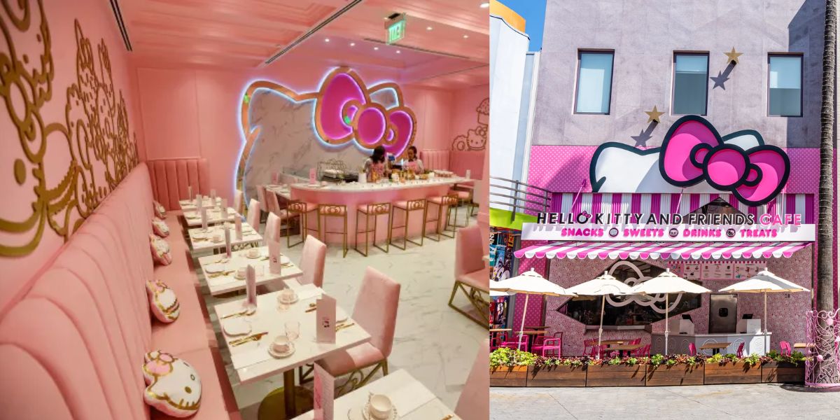 Hello Kitty and Friends Café Makes Its L.A. Debut at Universal City Walk