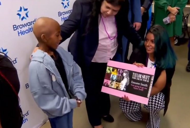Magic in Miami Young Girl Battling Cancer Gets Taylor Swift Concert Surprise