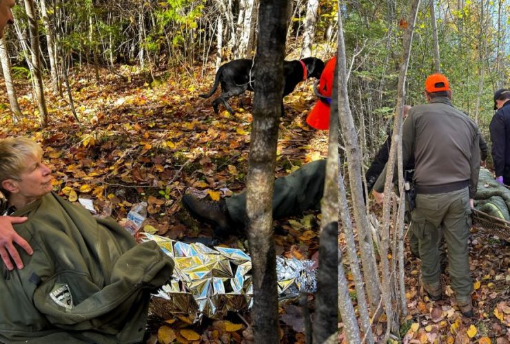 Heartbreaking Survival Maine Woman Lives After Husband Dies in Wilderness, Thanks to Loyal Dog