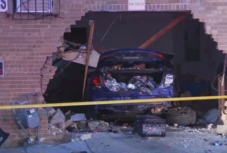 Miracle Escape Car Crashes into Daycare with 40+ Children Inside, No Injuries Reported