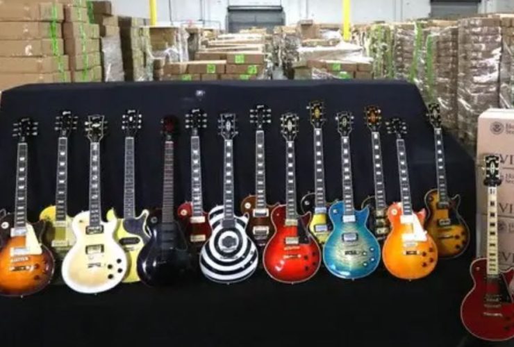 3,000 Fake Gibson Guitars Worth $18 Million Seized in Southern California Bust