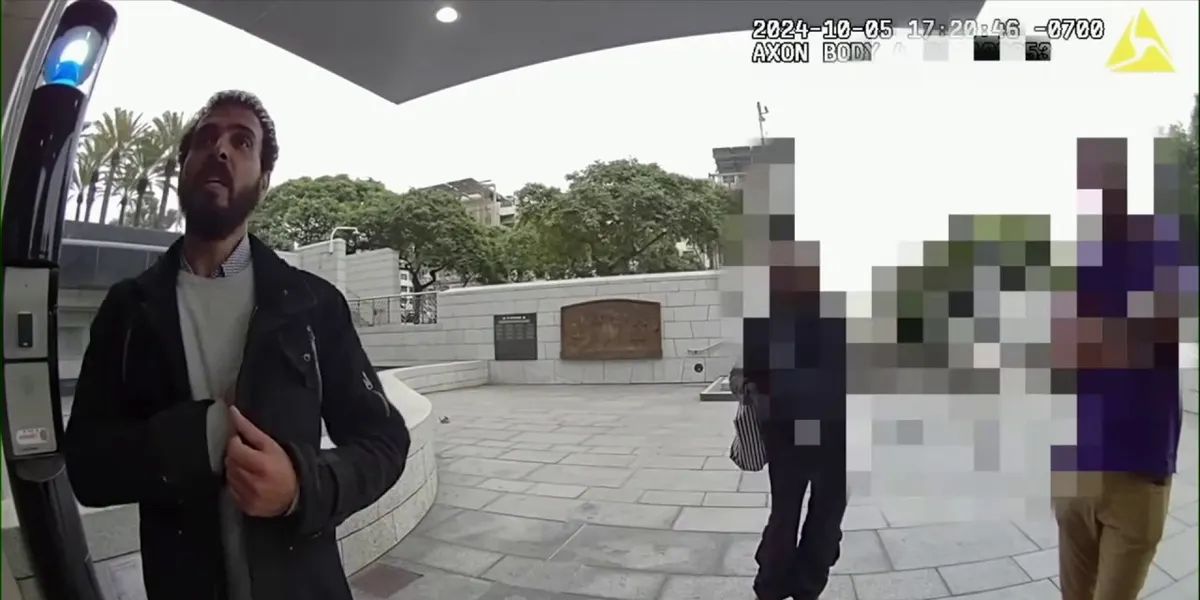 California Officer Kills Knife-Wielding Suspect After Attack Near Police Headquarters Bodycam Footage