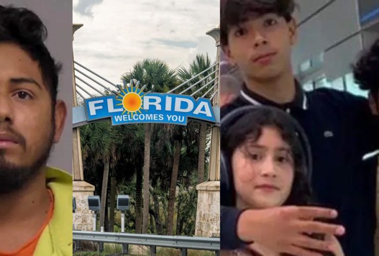 Niece and 3 Nephews Die in Crash After Uncle Takes Photo at 'Florida Welcomes You' Sign