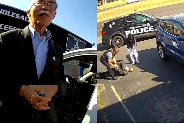 Oklahoma City Incident Puts Officer on Leave 70-Year-Old Man Thrown to Ground