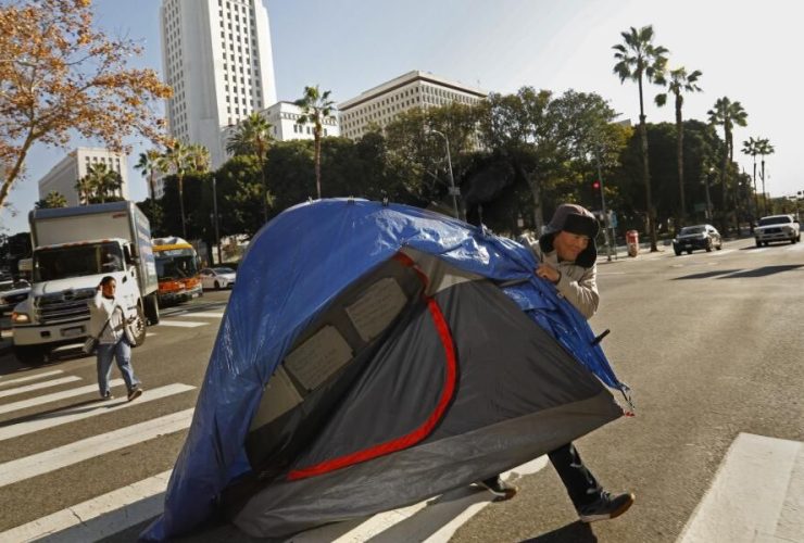 Southern California Authorities Remove 68 Homeless People from Encampment