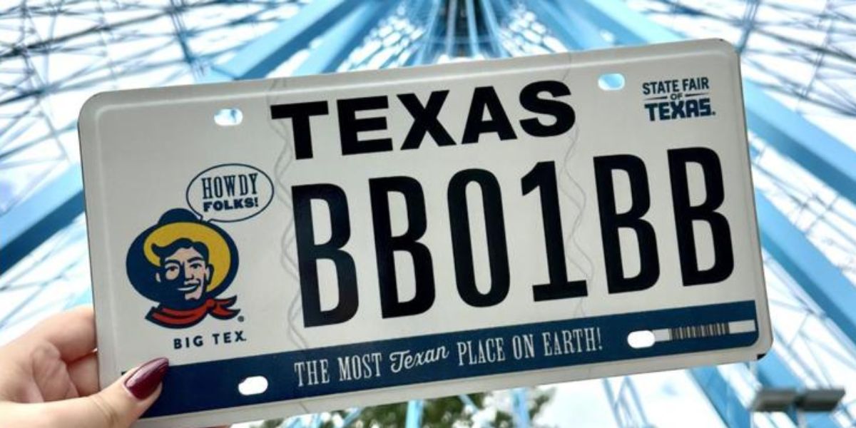 State Fair of Texas Fans Can Now Get Specialty License Plates, Approved by TxDMV