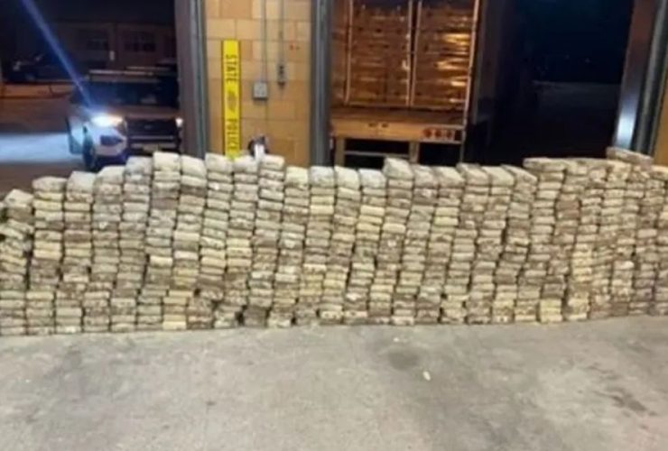 Truck on I-80 Stopped by Illinois State Police, Over 1,100 Pounds of Cocaine Seized