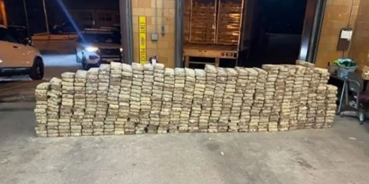 Truck on I-80 Stopped by Illinois State Police, Over 1,100 Pounds of Cocaine Seized